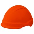 Delta Plus AMER CLIMBING T2 PEAK Hard Hat, Non-Vented, Hi-Viz Orange WEL22205HO